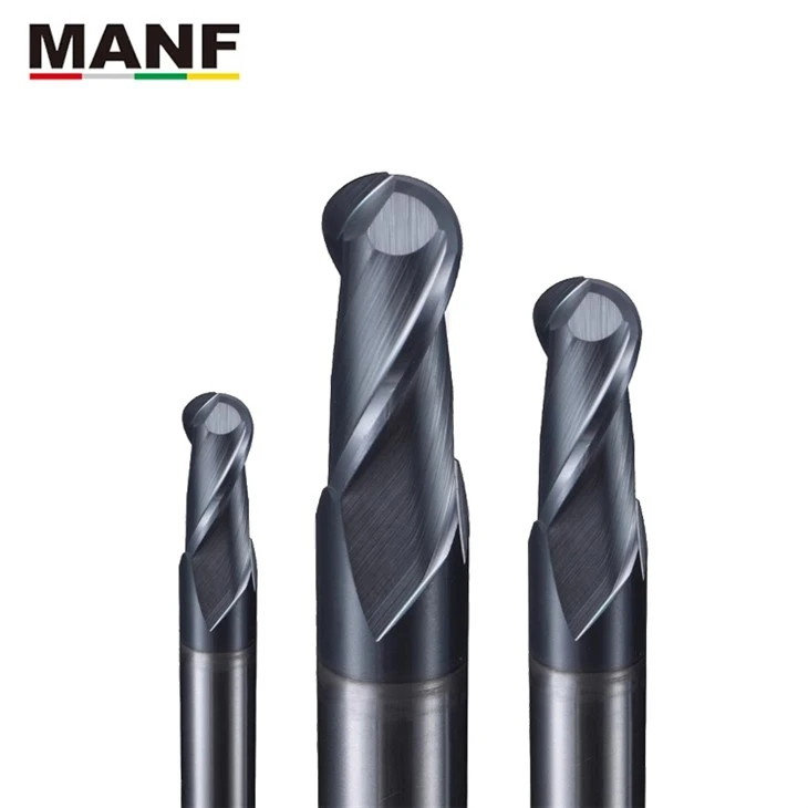 HRC50 Tungsten Ball Nose End Mill