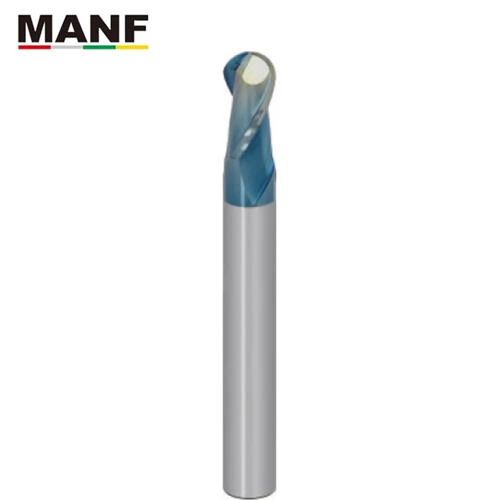 HRC55 2 Flute Long Copper Electrode End Mill