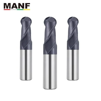 HRC60 2 Flute Ball Nose End Mill HRC60 2 Flute Ball Nose End Mill