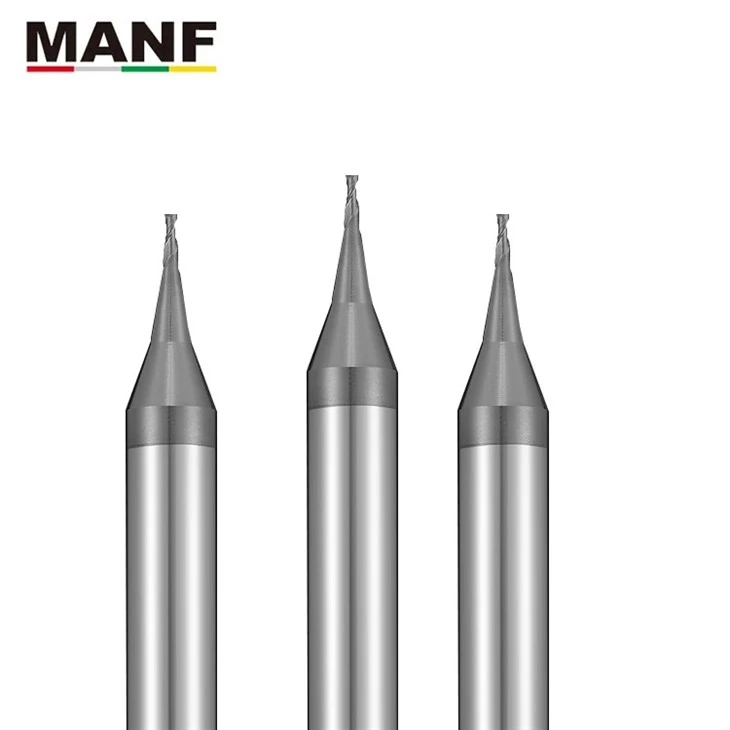 HRC50 2 Flute Small Diameter End Mill