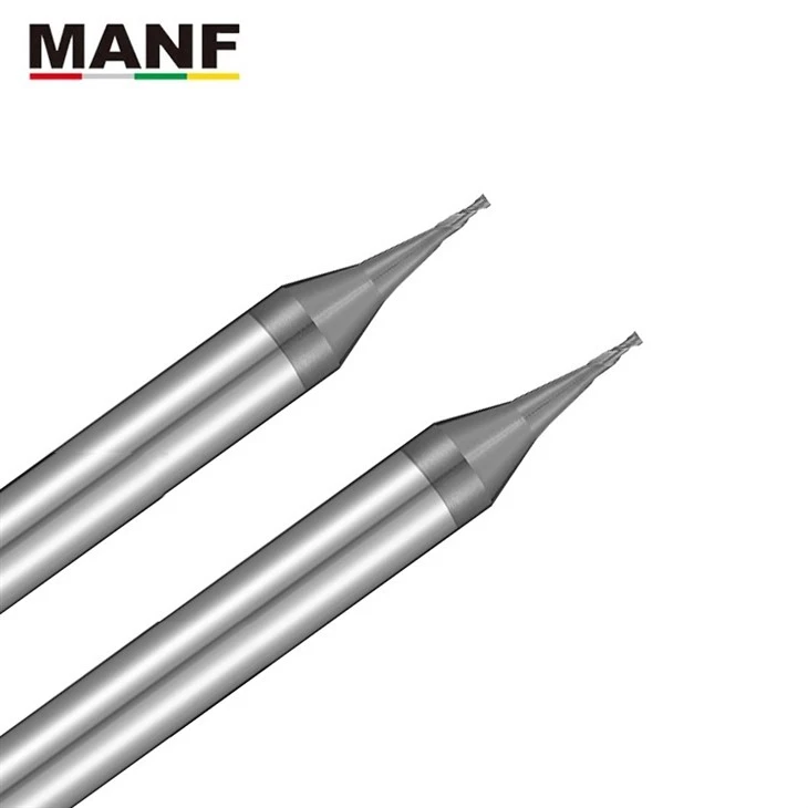 HRC50 2 Flute Small Diameter End Mill