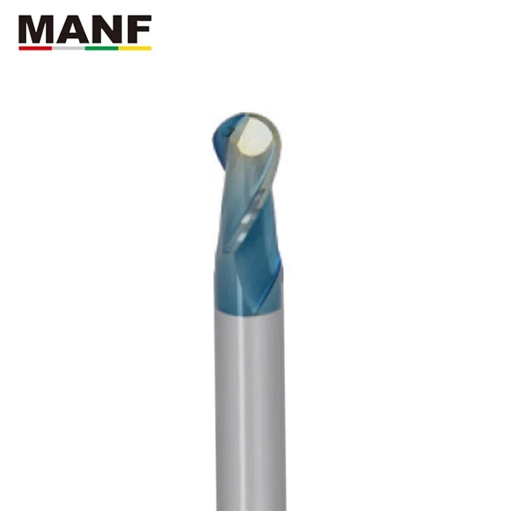 HRC55 2 Flute Long Copper Electrode End Mill