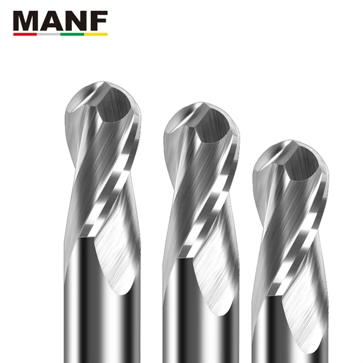 HRC55 Aluminium Ball Nose End Mill