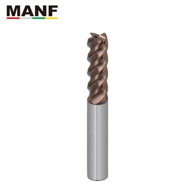 HRC58 2 Flute U-shaped Groove End Mill